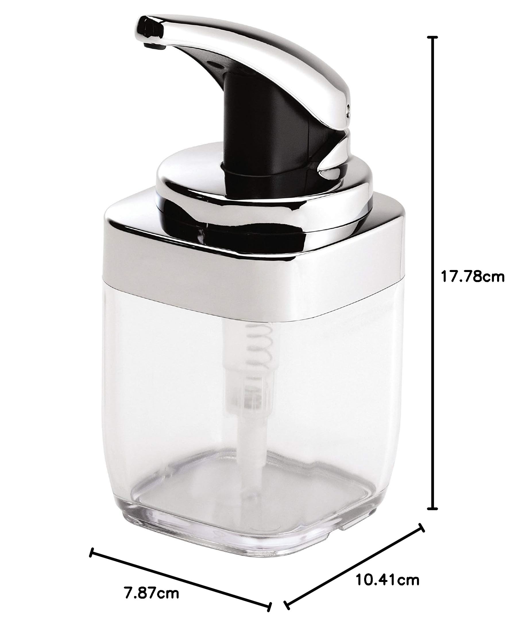 Amazon｜simplehuman 15オンス スクエアプッシュポンプソープ